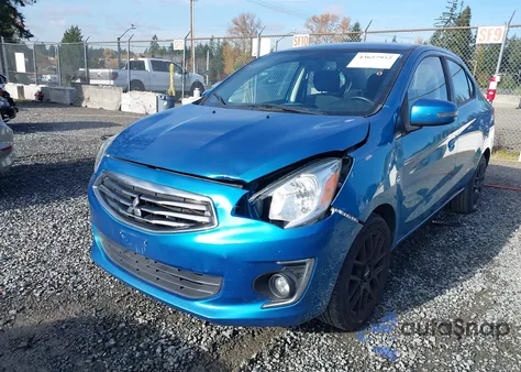 2018 Mitsubishi Mirage G4 Se from USA, damaged, VIN ML32F4FJ9JHF10810